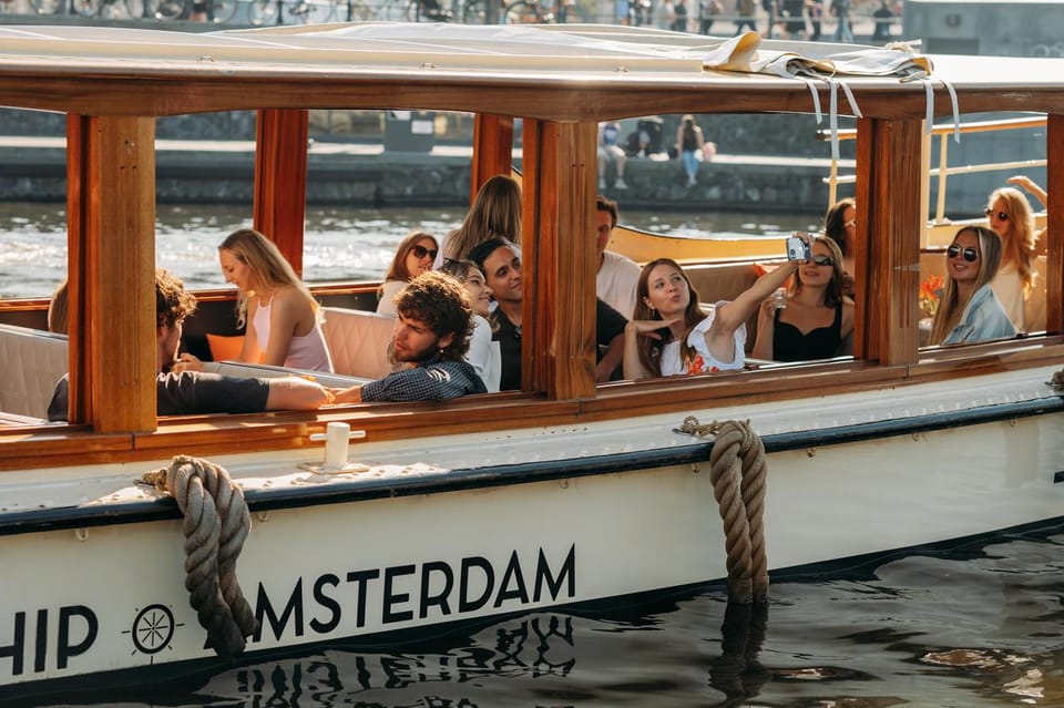 Classic Boat Cruise with Optional Cheese & Wine