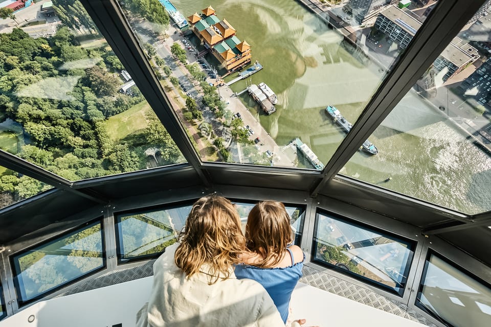 Roterdamas: Euromast apžvalgos bokšto bilietas