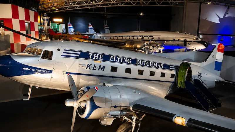Lelistadas: įėjimo į aviacijos muziejų